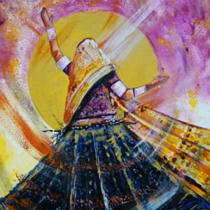 ABSTRACT FIGURATIVE-PAINTING